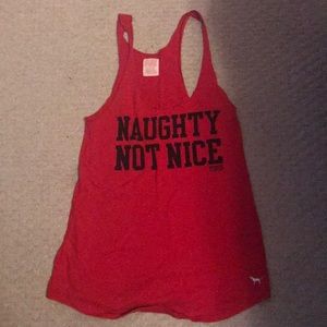PINK Victoria’s Secret Naughty Not Nice Tank